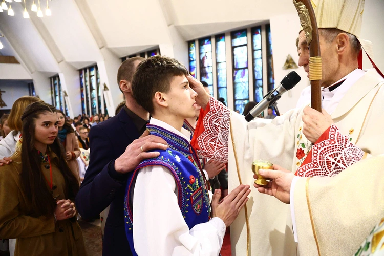 Bierzmowanie w Krościenku