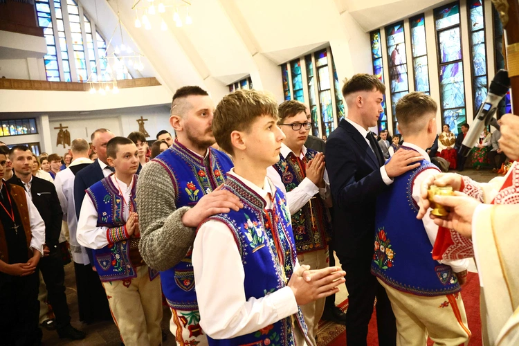 Bierzmowanie w Krościenku