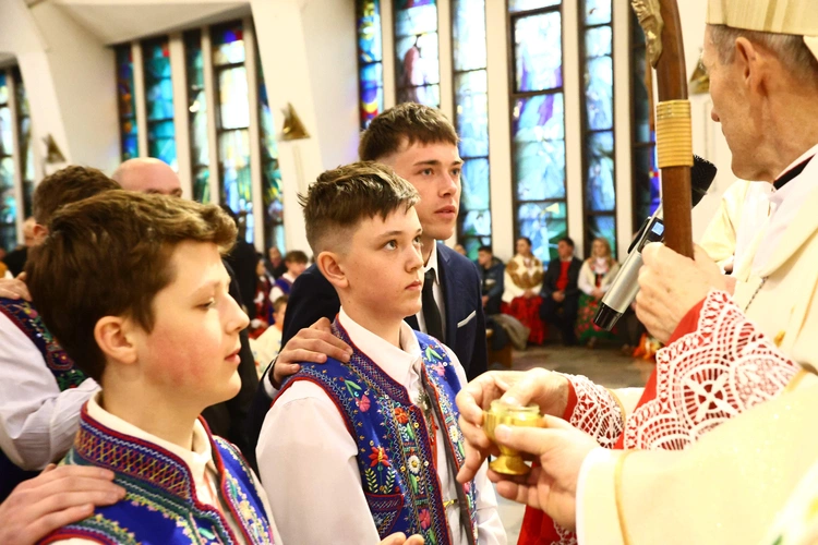 Bierzmowanie w Krościenku