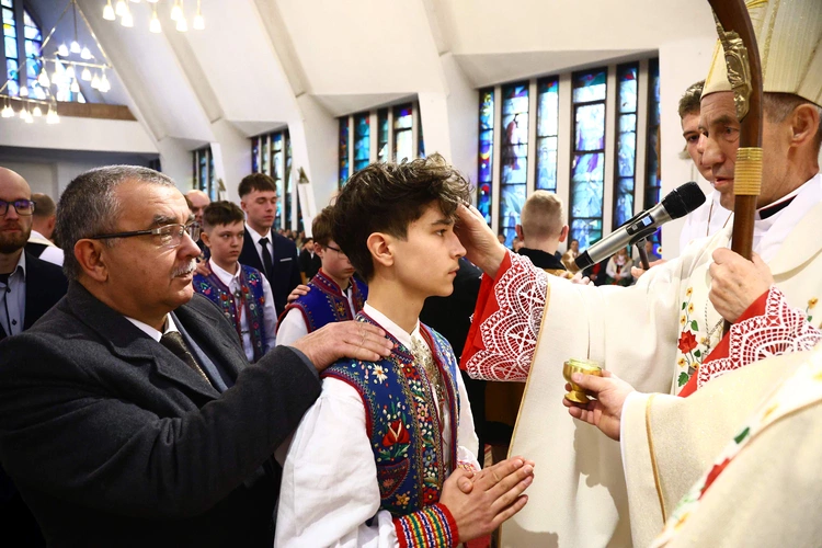 Bierzmowanie w Krościenku