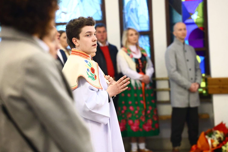 Bierzmowanie w Krościenku