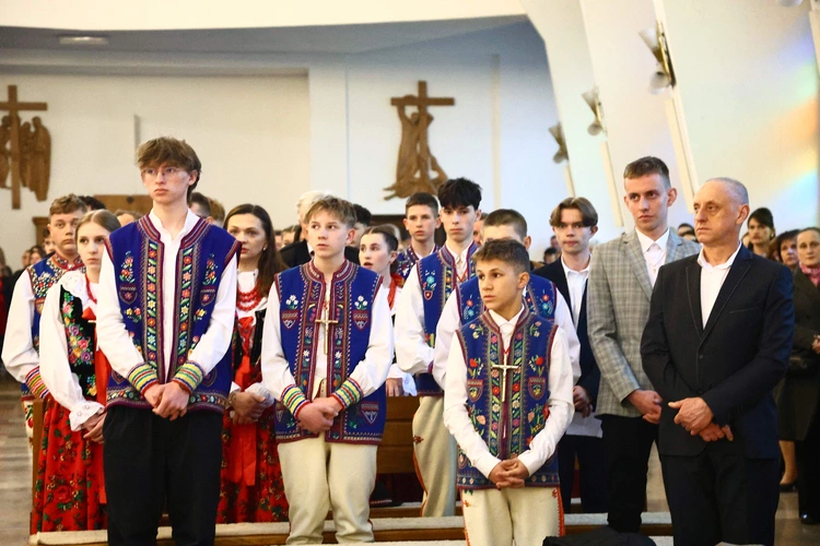 Bierzmowanie w Krościenku