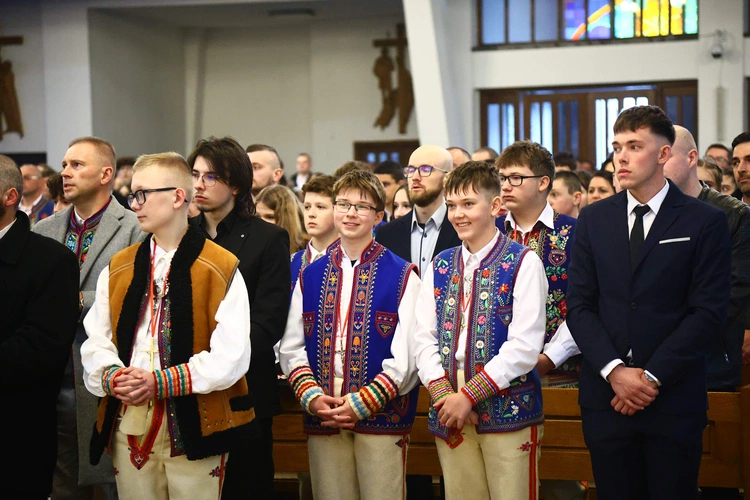 Bierzmowanie w Krościenku