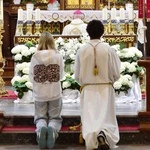 Pielgrzymka maturzystów do Gietrzwałdu