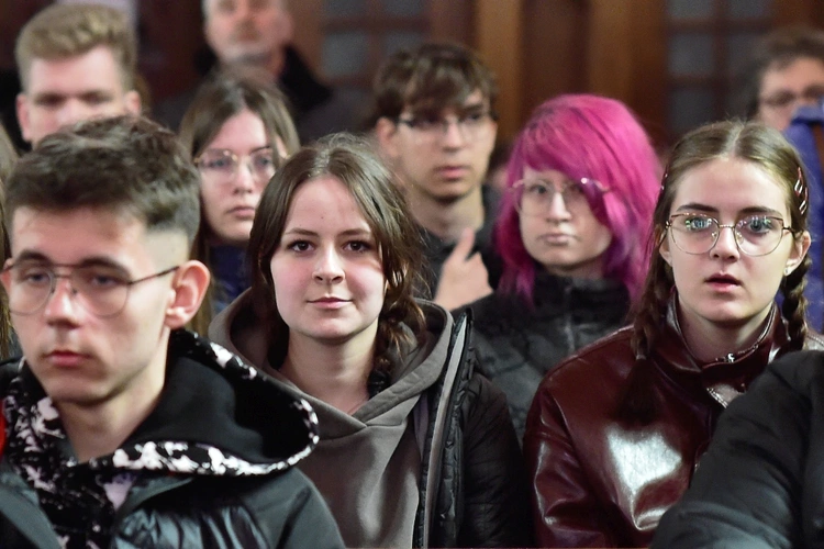 Pielgrzymka maturzystów do Gietrzwałdu