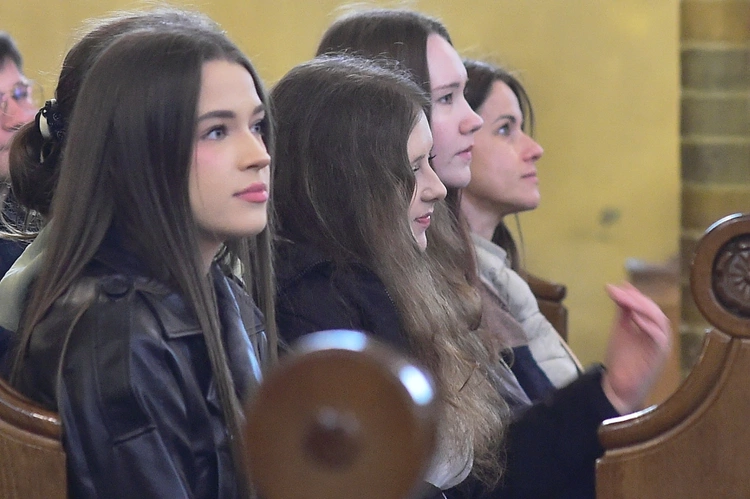 Pielgrzymka maturzystów do Gietrzwałdu