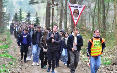 Pielgrzymka maturzystów do Gietrzwałdu