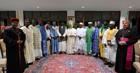 "Pokój jest zobowiązaniem". Leon XIV na spotkaniu z muzułmanami