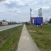Banery przypominają o peregrynacji