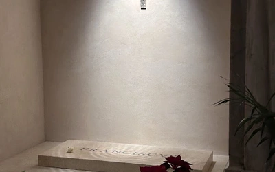 Grób papieża Franciszka