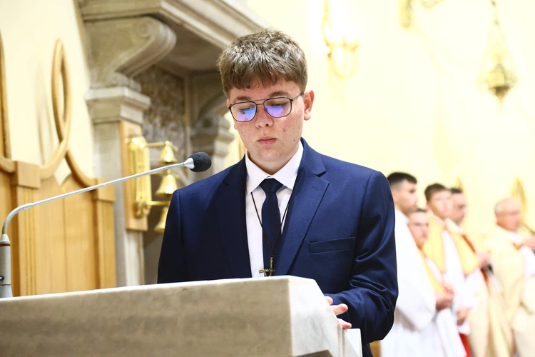Bierzmowanie w Żabnie