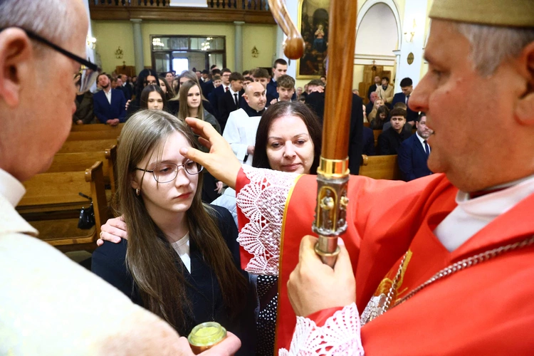 Bierzmowanie w Żabnie