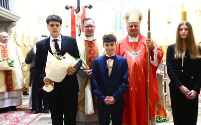 Bierzmowanie w Żabnie