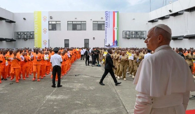 Leon XIV do więźniów: kto się podnosi po upadku, jest silniejszy