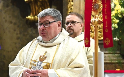 Ks. Dariusz Wilk CSMA z ks. Tomaszem Szczecińskim.