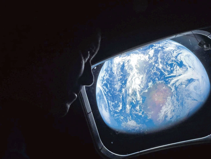 Ziemia widziana przez załogę misji Artemis II