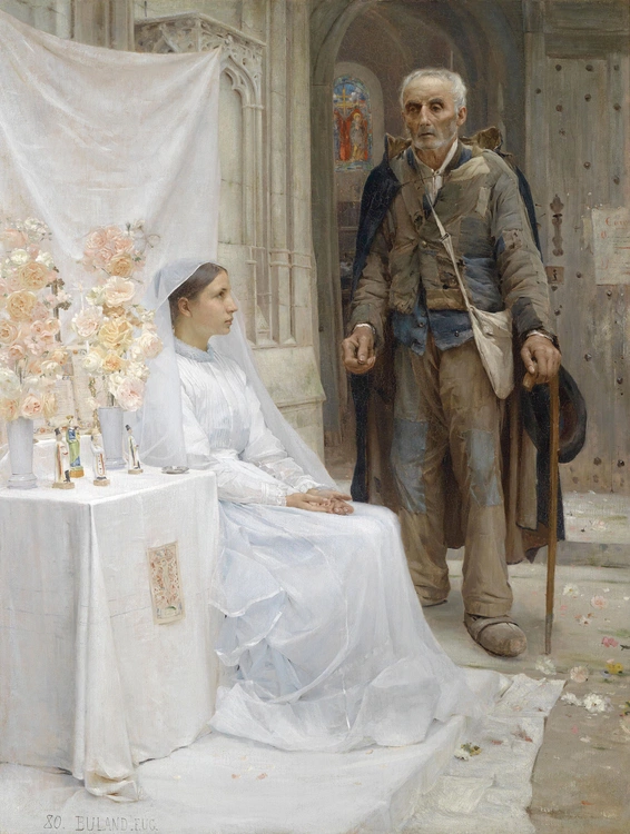  „Jałmużna żebraka”, 1880
