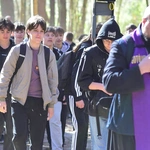 Pielgrzymka ósmoklasistów do Gietrzwałdu