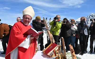 Przesłanie ze "Świętej Góry" narciarzy