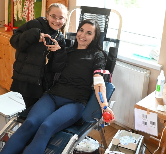 Dar drogocennego płynu 