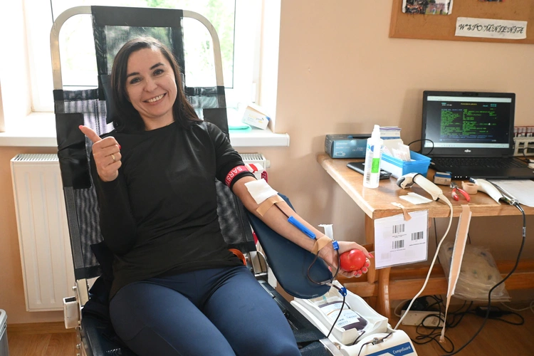 Dar drogocennego płynu 