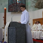 Wprowadzenie relikwii św. Jana Pawła II do parafii w Jesionce - Msza św.
