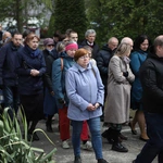 Wprowadzenie relikwii św. Jana Pawła II w Jesionce - procesja