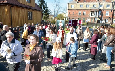 Zakończenie nawiedzenia w dekanacie ostrowieckim w Kościele Najświętszego Serca Jezusowego.