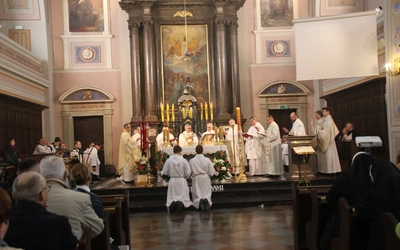 Płock. "Te Deum" w farze