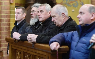 Spotkanie mężczyzn u Matki Bożej w Gietrzwałdzie