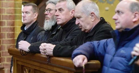 Spotkanie mężczyzn u Matki Bożej w Gietrzwałdzie
