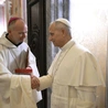 Bp Varden z Papieżem