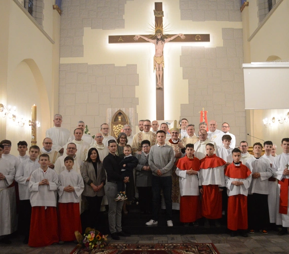 Święcenia diakona stałego w Imielinie 