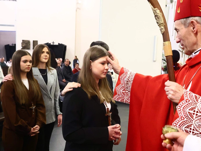 Bierzmowanie w par. Ducha Świętego w Mielcu