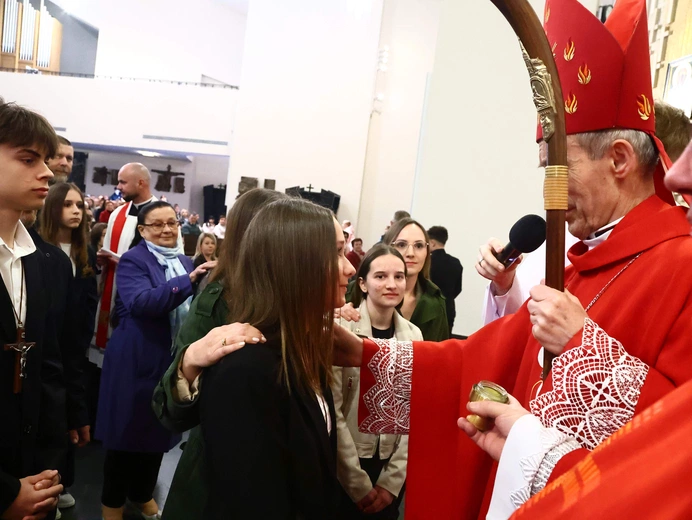 Bierzmowanie w par. Ducha Świętego w Mielcu