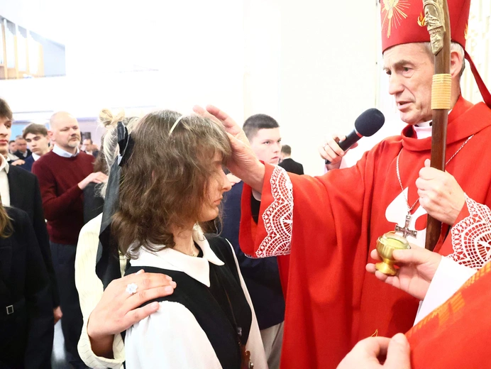 Bierzmowanie w par. Ducha Świętego w Mielcu