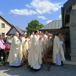 Msza na rozpoczęcie pielgrzymki do Łagiewnik