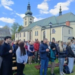 Msza na rozpoczęcie pielgrzymki do Łagiewnik