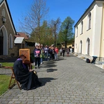 Msza na rozpoczęcie pielgrzymki do Łagiewnik
