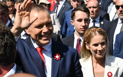 Prezydent Karol Nawrocki z małżonką
