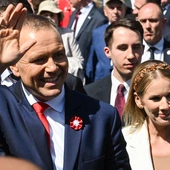 Prezydent Karol Nawrocki z małżonką