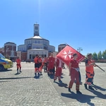 Pielgrzymi w Łagiewnikach
