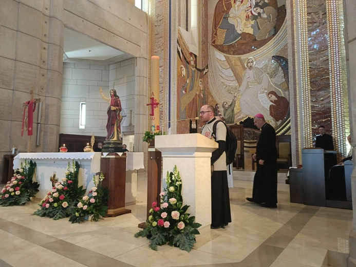 Pielgrzymi w Łagiewnikach