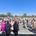 Pielgrzymi w Łagiewnikach