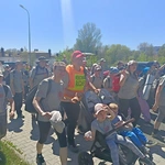 Pielgrzymi w Łagiewnikach