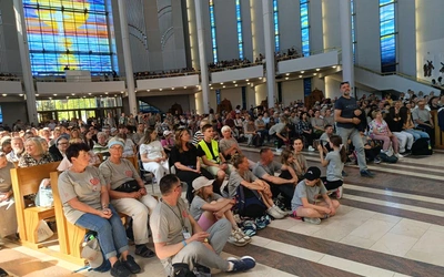Msza w Sanktuarium Bożego Miłosierdzia