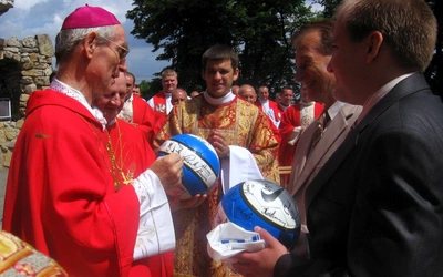 Górnik Zabrze, abp Nossol, Stanisław Oślizło, bp Czaja oraz Sevilla FC!