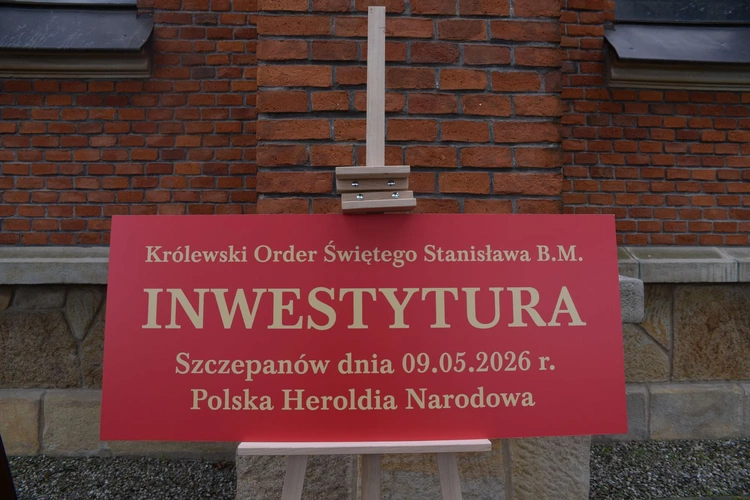 210. Inwestytura Królewskiego Orderu św. Stanisława BM w Szczepanowie