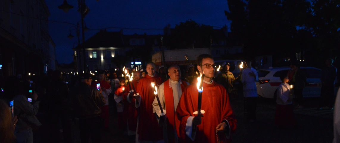 Święto Ogniowe w Żorach - procesja