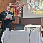 Wystąpienie miało miejsce z okazji przypadającej w tym roku 125. rocznicy konsekracji Kościoła pw. NSPJ.